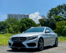 2019 MERCEDES-BENZ C-CLASS C200 AMG LINE / FULLSERICVE / LOW MILEAGE / FULAON