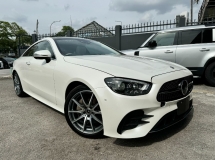 2021 MERCEDES-BENZ E-CLASS E300 COUPE 2.0 (A) AMG PREMIUM PLUS JAPAN UNREG
