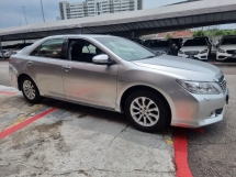 2012 TOYOTA CAMRY 2.0cc G SEDAN (PERCUMA 1 YANG WRTY) REGISTER 2013