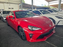 2020 TOYOTA 86 2.0 Manual 205hp Push Start Keyless Entry LED Headlight 5 years warranty Unregistered 