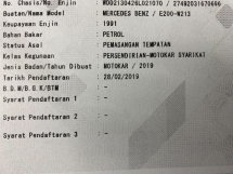 2019 MERCEDES-BENZ E-CLASS E200 2.0 Perkhidmatan Penuh CKD PERCUMA 2 JAMINAN TAHUN