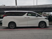 2020 丰田ALPHARD 2.5 TYPE GOLD AGH30 新改款年份制造 2020 完成 35k 公里 仅贷款利率 2.xx (5 年度保修)