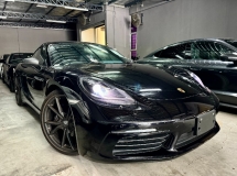 2021 PORSCHE CAYMAN 2.0 (A) T SPORT CHRONO PACK LOW MILEAGE UNREG