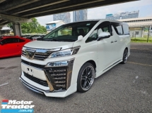 2019 TOYOTA VELLFIRE 2.5 ZG Bodykit Pilot Leather Seats Reverse camera Power Boot LKA PCR High Grade Car Unregistered