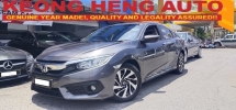 2018 HONDA CIVIC 1.8cc S i-VTEC (A) 1 OWNER, 94K KM, FSR, 1YR WRRTY