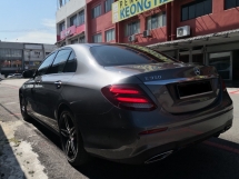 2019 MERCEDES-BENZ E-CLASS E350 AMG CKD Bukan Hibrid TAHUN DIBUAT 2019 Facelift Baru HAP SENG 31000 km Sahaja ((percuma 2 tahun waranti))