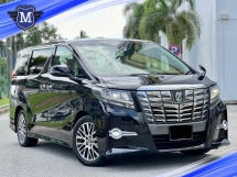 2016 TOYOTA ALPHARD 2.5 SC SUNROOF/PILOT/POWER BOOT/360 CAMERA