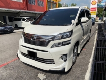 2011 TOYOTA VELLFIRE 2.4 Z FACELIFT 7Seater 2Power Doors DVD Reg 2016