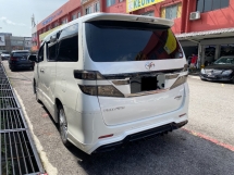 2011 TOYOTA VELLFIRE 2.4 Z FACELIFT 7Seater 2Power Doors DVD Reg 2016