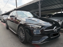 2023 MERCEDES-BENZ C-CLASS C300 AMG Model Baharu TAHUN DIBUAT 2023 CKD Selesai 15000 km Sahaja Di Bawah Mercedes Malaysia Waranti kepada 2027