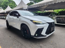 2021 LEXUS NX350 F Sport 2.4 Turbo 275hp (Grade 5A) Sun Roof Original 360 Surround Camera Head Up Display Blind Spot 