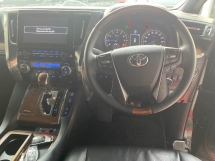 2015 TOYOTA ALPHARD 3.5 Reg. Lounge Eksekutif 16 Ditukar Facelift Baharu