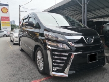 2012 TOYOTA VELLFIRE 3.5 ZG 飞行员座椅全皮 YEAR MADE 2012 翻新 2018 家庭影院系统 (( 2 年保修 ))
