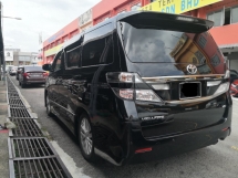 2012 TOYOTA VELLFIRE 3.5 ZG 飞行员座椅全皮 YEAR MADE 2012 翻新 2018 家庭影院系统 (( 2 年保修 ))