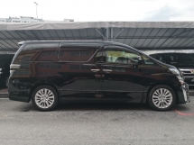 2012 TOYOTA VELLFIRE 3.5 ZG 飞行员座椅全皮 YEAR MADE 2012 翻新 2018 家庭影院系统 (( 2 年保修 ))