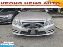 2012 MERCEDES-BENZ E-CLASS 2012 Mercedes Benz E250 AVANTGARDE 1.8 (A) AMG Spec 7 Speeds Registered 2015