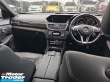 2012 MERCEDES-BENZ E-CLASS 2012 Mercedes Benz E250 AVANTGARDE 1.8 (A) AMG Spec 7 Speeds Registered 2015