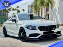 2016 MERCEDES-BENZ C-CLASS C200 COUPE AMG LINE 2.0 (A) CONVERT C63