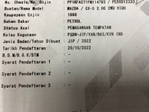 2022 MAZDA CX-5 SKYACTIV 2.0L CKD 31K KM Full Service Record UW27