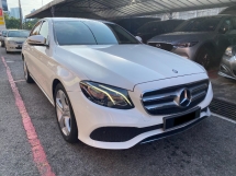 2016 MERCEDES-BENZ E-CLASS E200 2.0 (A) CBU Avantgarde Reg 2017 Waranti Percuma