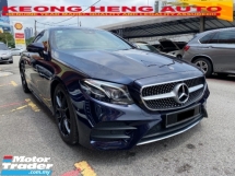 2017 MERCEDES-BENZ E-CLASS E200 2.0 CBU COUPE Full Service C&C Free Warranty