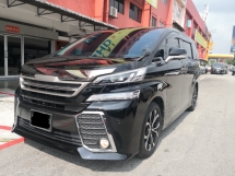 2017 TOYOTA VELLFIRE 2.5 Z 规格 制造年份 2017 全包 2 电动门 7 座赛车 2021 ((( 自由 2 一年保修 )))