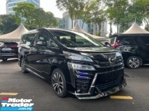 2020 TOYOTA VELLFIRE Unreg Toyota Vellfire ZG 2.5 Pilot 7Seather LED Light Camera Modelista Kit Push Start Engine 7Speed