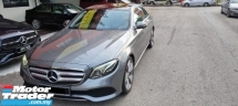 2017 MERCEDES-BENZ E-CLASS E250 2.0cc AVG (CKD) (PERCUMA 2 Y WRTY) REGISTER 2018