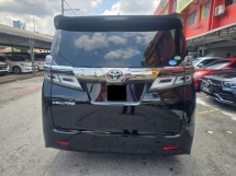 2018 Toyota Vellfire 2.5cc X型号MPV (自由 2 YWRTY) 寄存器 2020 
