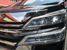 2018 TOYOTA VELLFIRE 2.5 一年取得 2018 AGH30 全新改款 8 座位全皮革 2020 ((( 2 两年保修 )))