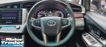 2017 TOYOTA INNOVA 2.0cc G MODEL (PERCUMA 1 Y WRTY) REGISTER 2017