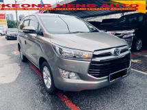 2017 TOYOTA INNOVA 2.0 G 60K KM Perkhidmatan Penuh Waranti Percuma Tanpa Kunci