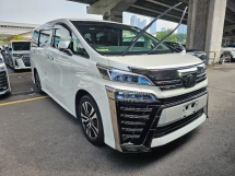 2019 TOYOTA VELLFIRE 2.5 ZG 3 LED Digital Inner Mirror Blind Spot Monitor LKA PCR Power boot Unregistered
