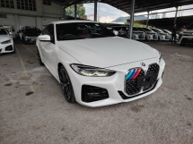 2022 BMW 4 SERIES 420i M SPORT COUPE 2 DOORS CBU JAPAN GRADE 4.5 LOW MILEAGE INC SST UNREG