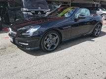2014 梅赛德斯-奔驰 SLK SLK200 蓝色 效率 (一个) REG 2018