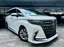 2023 TOYOTA ALPHARD 2.5 Z (A) 360 CAMERA SIDE STEP 3LED AGH40 UNREG