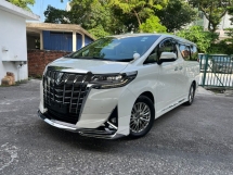 2019 TOYOTA ALPHARD 2.5 G Modellista Facelift UNREG 3LED Grade 4.5 