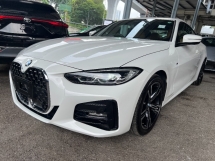 2021 BMW 4 SERIES 420i 2.0 M-Sport Coupe FULL GRADE 5A JAPAN SPEC 4 CAMERA 2021 UNREG LIKE NEW CAR