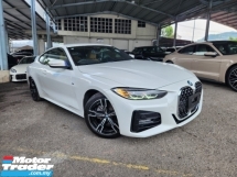 2021 BMW 4 SERIES 420i M Sport Coupe (Grade 5A) (No Processing Fee) High Loan 360 Camera Ambient Lighting Power Boot 