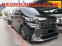 2015 TOYOTA VELLFIRE 2.5 ZG 飞行员座椅 YEAR MADE 2015 JBL 模型师 360 相机满载 2017 ((( 2 年保修 )))