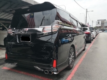 2015 TOYOTA VELLFIRE 2.5 ZG 飞行员座椅 YEAR MADE 2015 JBL 模型师 360 相机满载 2017 ((( 2 年保修 )))