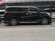 2015 TOYOTA VELLFIRE 2.5 ZG 飞行员座椅 YEAR MADE 2015 JBL 模型师 360 相机满载 2017 ((( 2 年保修 )))