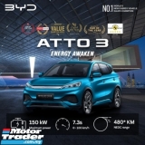 2024 BYD ATTO 3 [BEST SELLER][Best Savings][Carbon Neutrality]