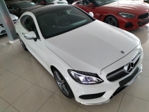 2018 MERCEDES-BENZ C-CLASS C200 AMG LINE COUPE 2.0L UK SPEC UNREG 18