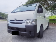 2019 TOYOTA HIACE 2.5 (M) PANEL VAN FULL SERVICE RECORD SUPER CLEAN