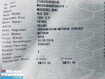 2016 MERCEDES-BENZ GLC 250 2.0 (A) AMG CBU Rekod Perkhidmatan Penuh Waranti Percuma