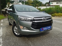 2017 TOYOTA INNOVA 2.0 G Low mileage 1 owner Original paint