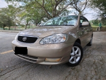 2004 TOYOTA COROLLA ALTIS 1.8 G (A) SUPER TIPTOP CONDITION SEE TO BELIEVE 