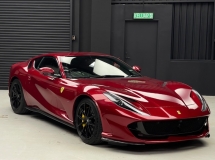 2020 FERRARI 812 SUPERFAST CARBON PARTS, PASSENGER DISPLAY