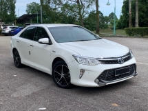 2016 TOYOTA CAMRY 2.5 (A) HYBRID LUXURY HIGH SPEC LOAN-OTR RM71800 